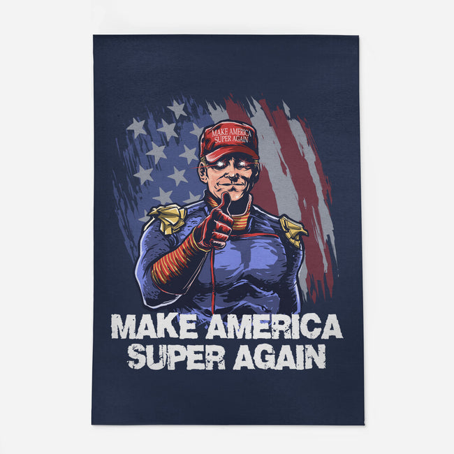 Make America Super Again-None-Indoor-Rug-zascanauta