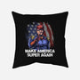 Make America Super Again-None-Removable Cover w Insert-Throw Pillow-zascanauta