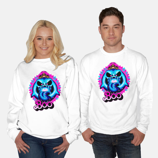 Boo Doll-Unisex-Crew Neck-Sweatshirt-rmatix