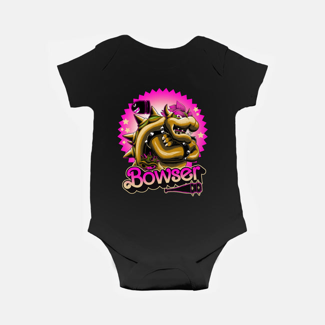 Bowser Doll-Baby-Basic-Onesie-rmatix