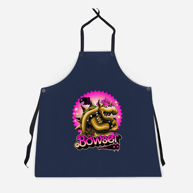 Bowser Doll-Unisex-Kitchen-Apron-rmatix