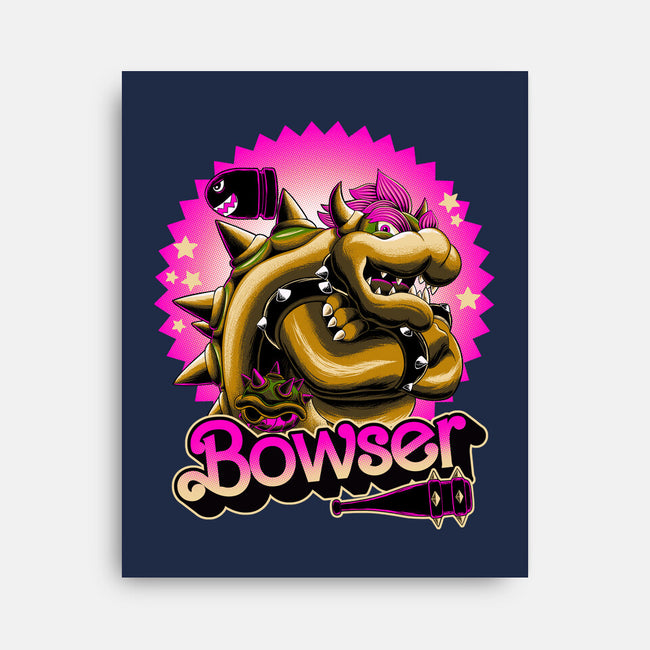 Bowser Doll-None-Stretched-Canvas-rmatix