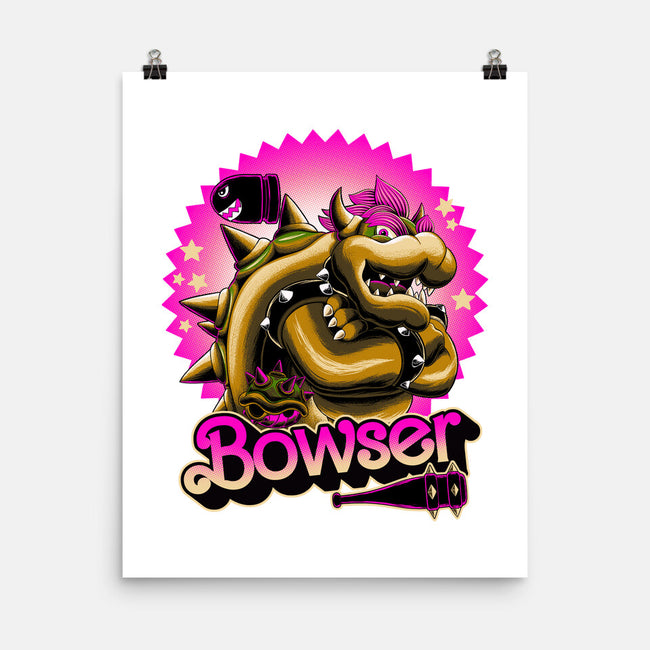 Bowser Doll-None-Matte-Poster-rmatix