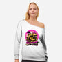 Bowser Doll-Womens-Off Shoulder-Sweatshirt-rmatix