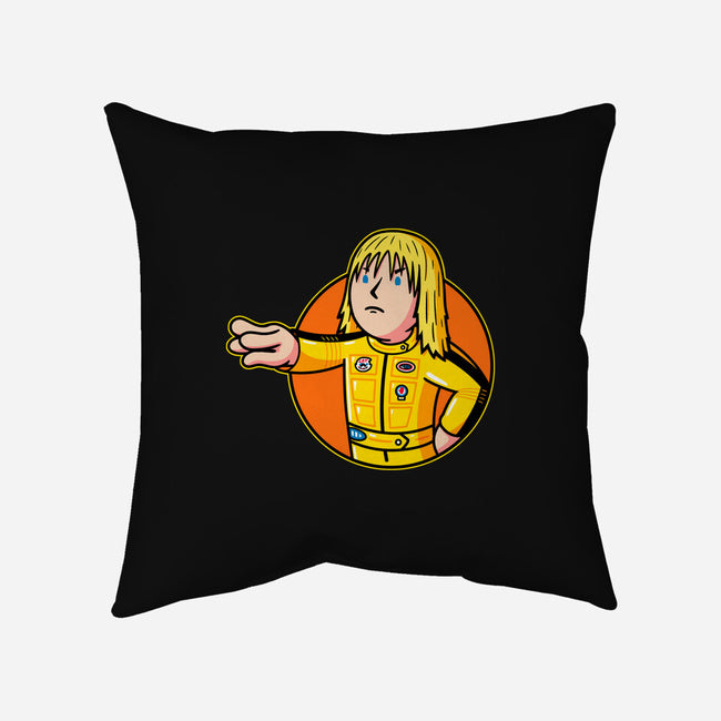 Killer Girl-None-Non-Removable Cover w Insert-Throw Pillow-Raffiti