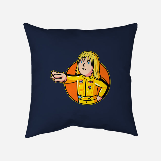 Killer Girl-None-Non-Removable Cover w Insert-Throw Pillow-Raffiti