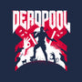 Deadpool Doom-Womens-V-Neck-Tee-rocketman_art