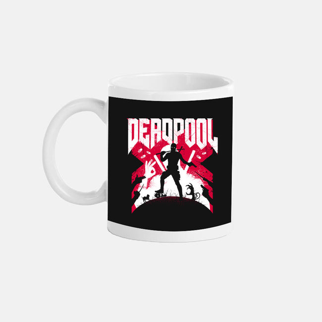 Deadpool Doom-None-Mug-Drinkware-rocketman_art