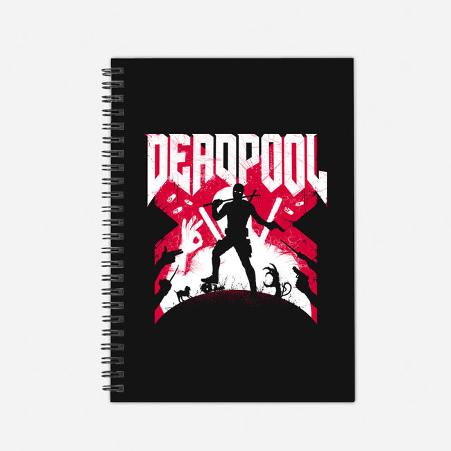 Deadpool Doom-None-Dot Grid-Notebook-rocketman_art