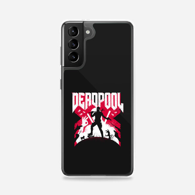 Deadpool Doom-Samsung-Snap-Phone Case-rocketman_art