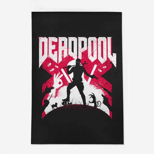 Deadpool Doom-None-Indoor-Rug-rocketman_art