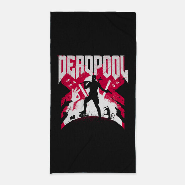 Deadpool Doom-None-Beach-Towel-rocketman_art