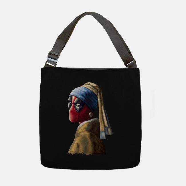 Hero With A Pearl Earring-None-Adjustable Tote-Bag-daobiwan