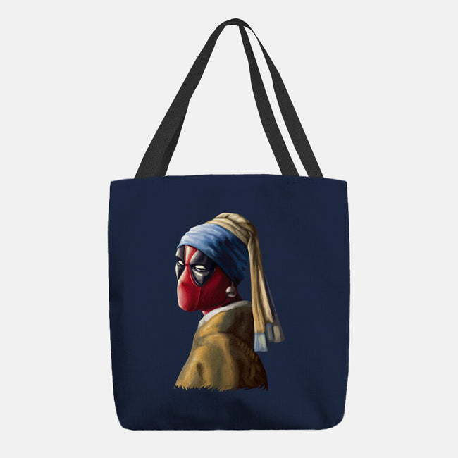 Hero With A Pearl Earring-None-Basic Tote-Bag-daobiwan