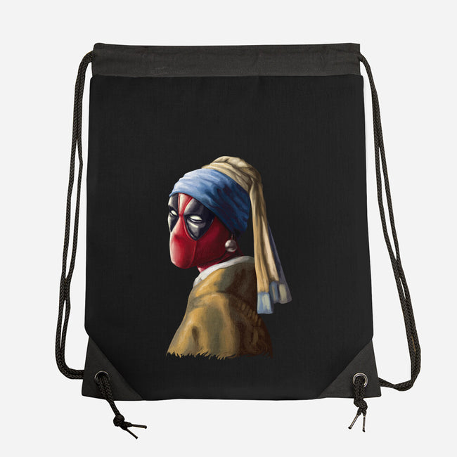 Hero With A Pearl Earring-None-Drawstring-Bag-daobiwan