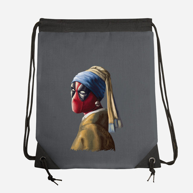 Hero With A Pearl Earring-None-Drawstring-Bag-daobiwan