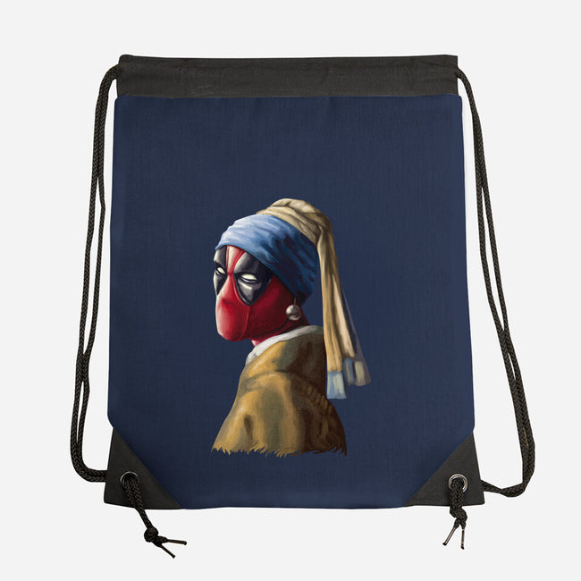 Hero With A Pearl Earring-None-Drawstring-Bag-daobiwan