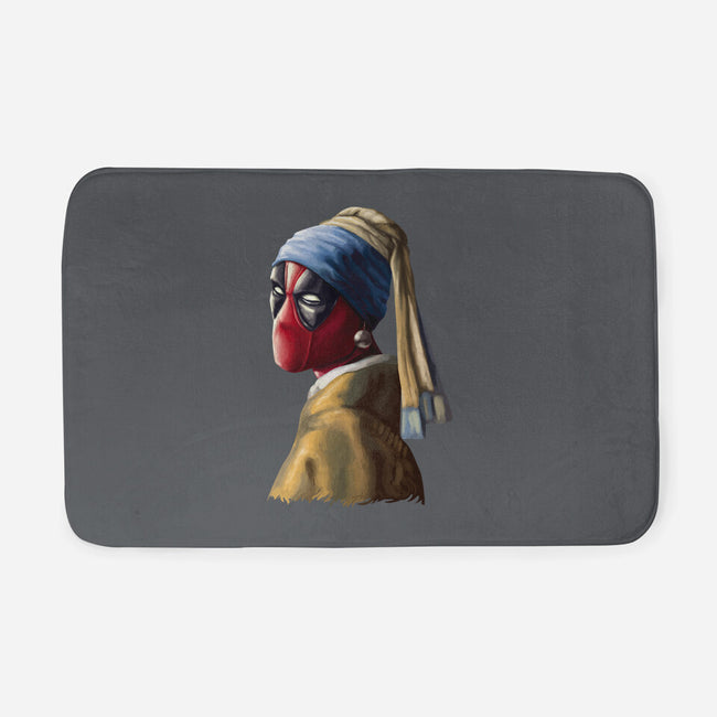 Hero With A Pearl Earring-None-Memory Foam-Bath Mat-daobiwan