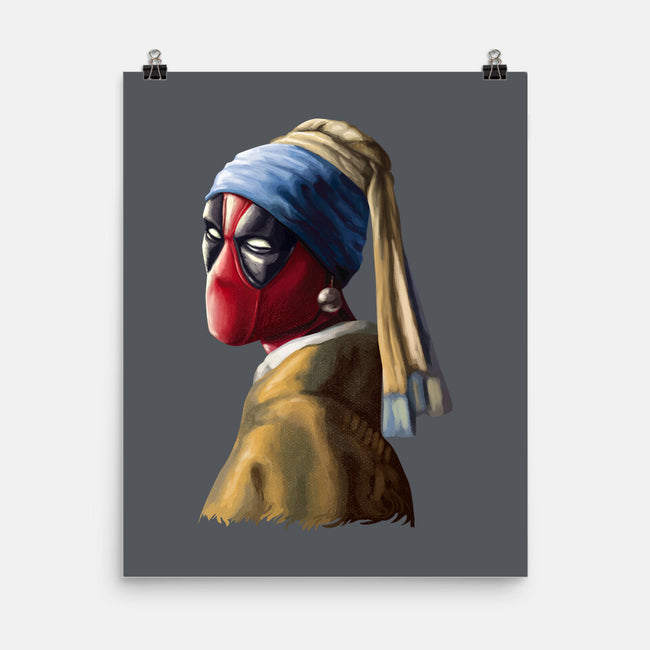 Hero With A Pearl Earring-None-Matte-Poster-daobiwan