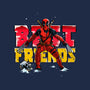 The Best Friends Forever-Womens-Fitted-Tee-Diego Oliver