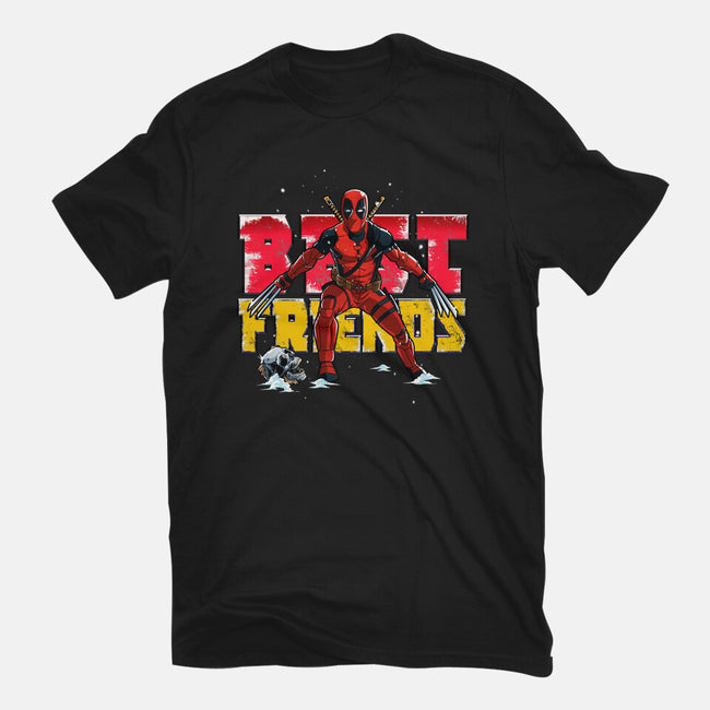 The Best Friends Forever-Womens-Fitted-Tee-Diego Oliver