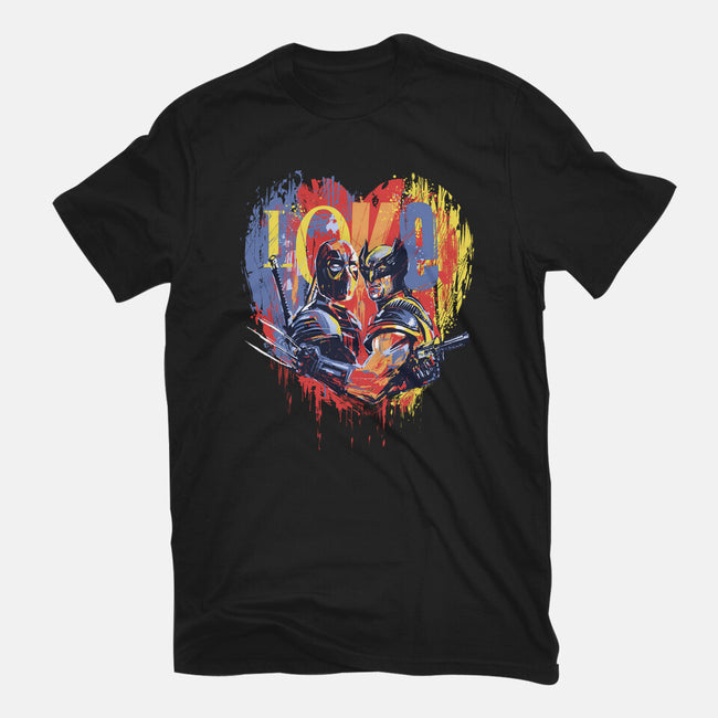 Mutant BFFs-Mens-Heavyweight-Tee-zascanauta