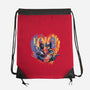 Mutant BFFs-None-Drawstring-Bag-zascanauta