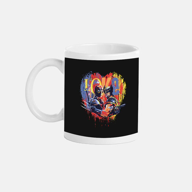 Mutant BFFs-None-Mug-Drinkware-zascanauta