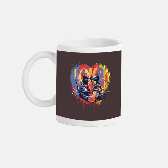 Mutant BFFs-None-Mug-Drinkware-zascanauta