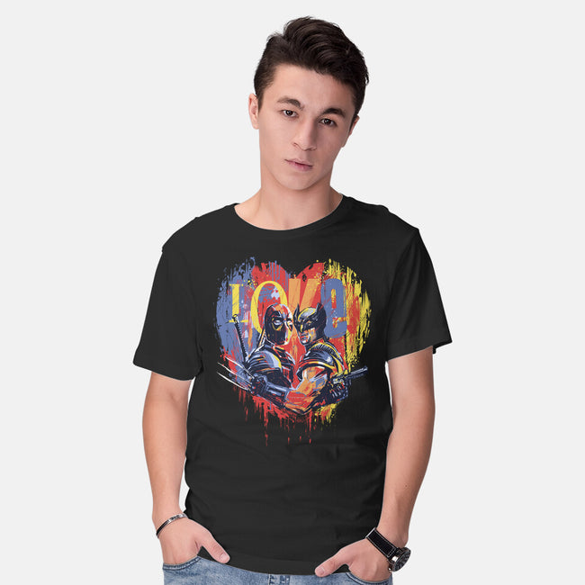 Mutant BFFs-Mens-Basic-Tee-zascanauta