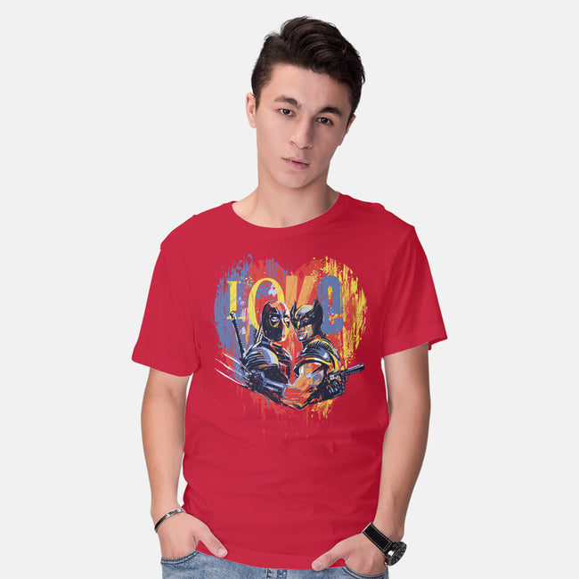 Mutant BFFs-Mens-Basic-Tee-zascanauta