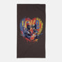 Mutant BFFs-None-Beach-Towel-zascanauta