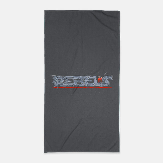 Rebels Unite-None-Beach-Towel-silentOp