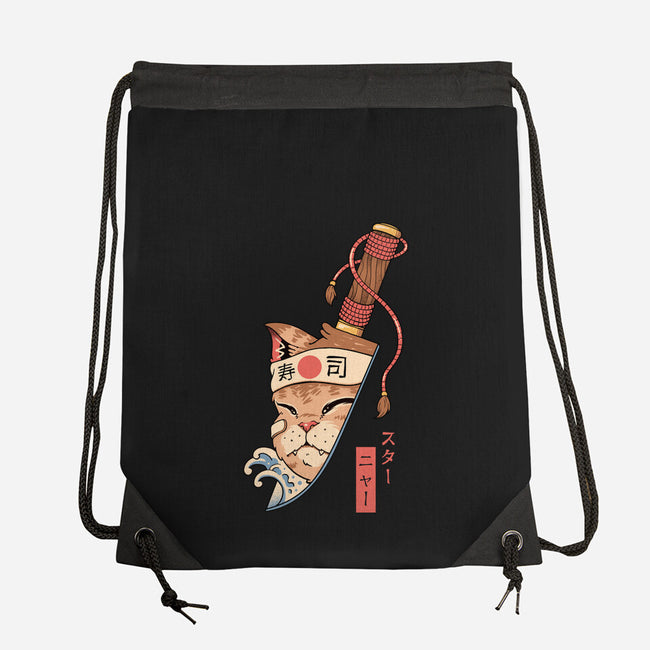 Catana Blade Meowster-None-Drawstring-Bag-vp021