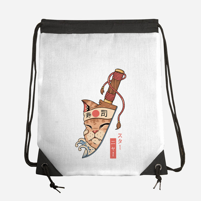 Catana Blade Meowster-None-Drawstring-Bag-vp021