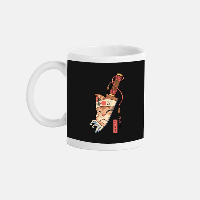 Catana Blade Meowster-None-Mug-Drinkware-vp021