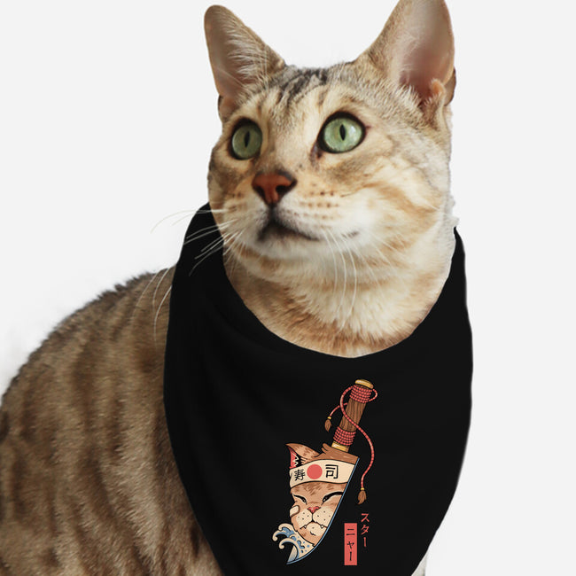 Catana Blade Meowster-Cat-Bandana-Pet Collar-vp021