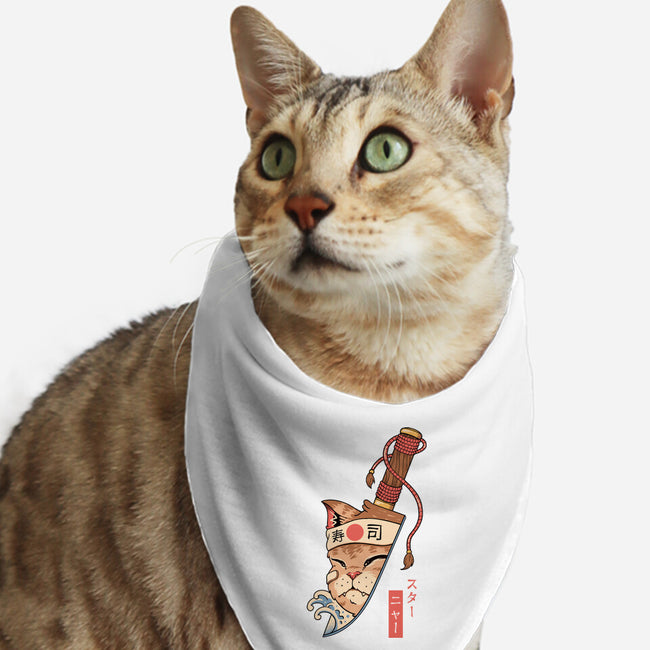 Catana Blade Meowster-Cat-Bandana-Pet Collar-vp021