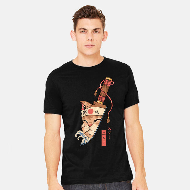 Catana Blade Meowster-Mens-Heavyweight-Tee-vp021