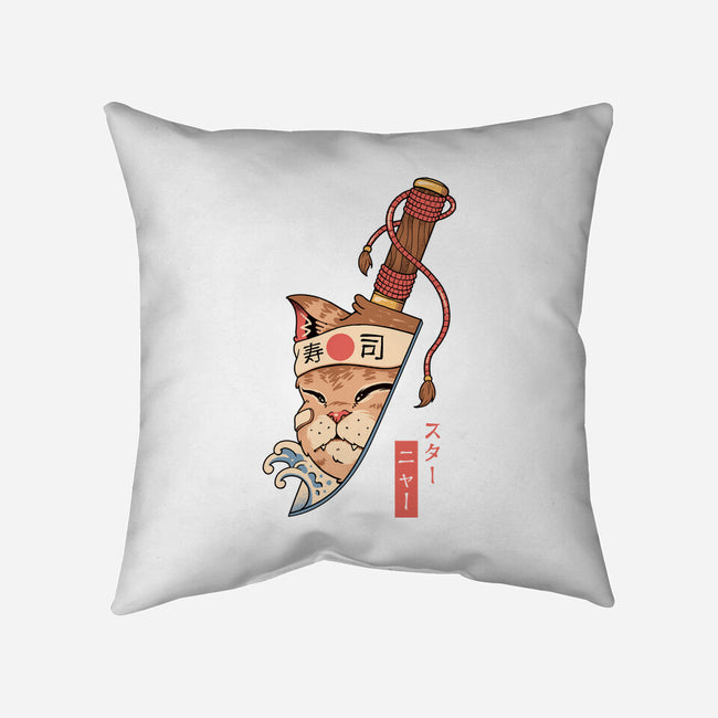 Catana Blade Meowster-None-Removable Cover w Insert-Throw Pillow-vp021