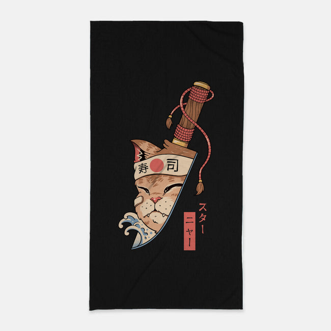 Catana Blade Meowster-None-Beach-Towel-vp021