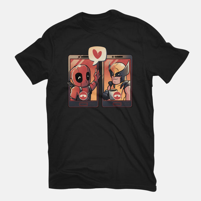 Mutant Bromance-Womens-Fitted-Tee-eduely