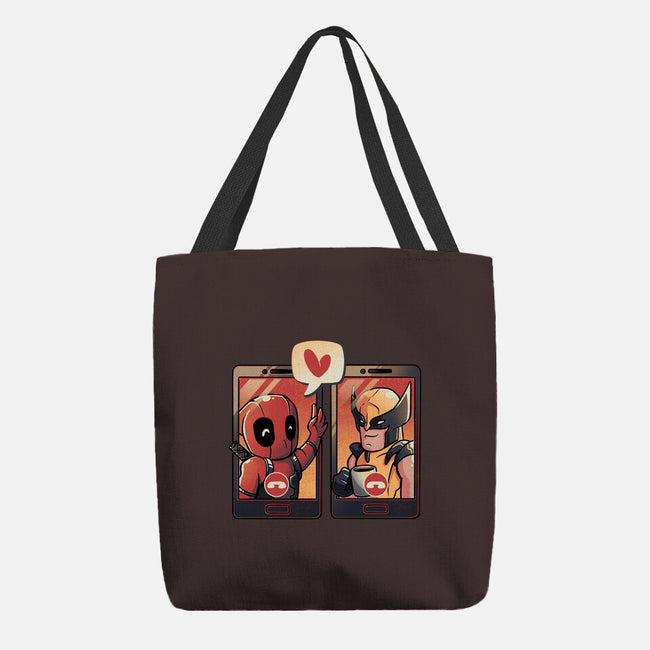 Mutant Bromance-None-Basic Tote-Bag-eduely