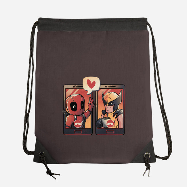 Mutant Bromance-None-Drawstring-Bag-eduely