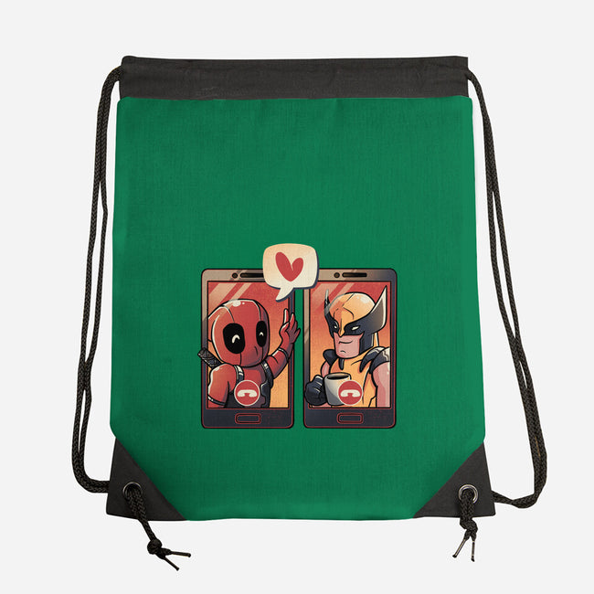 Mutant Bromance-None-Drawstring-Bag-eduely