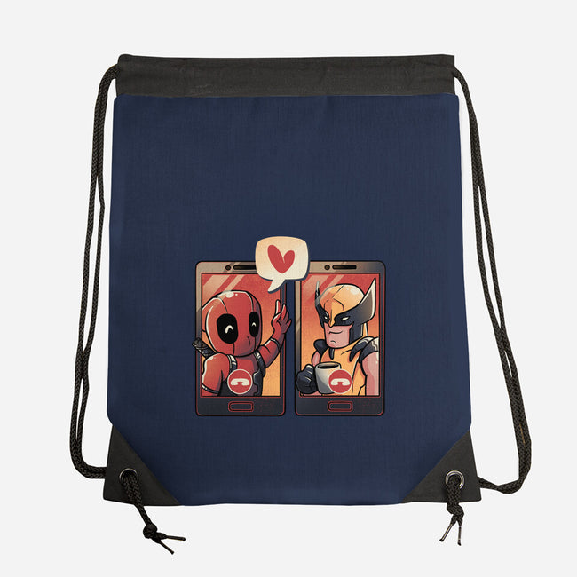 Mutant Bromance-None-Drawstring-Bag-eduely