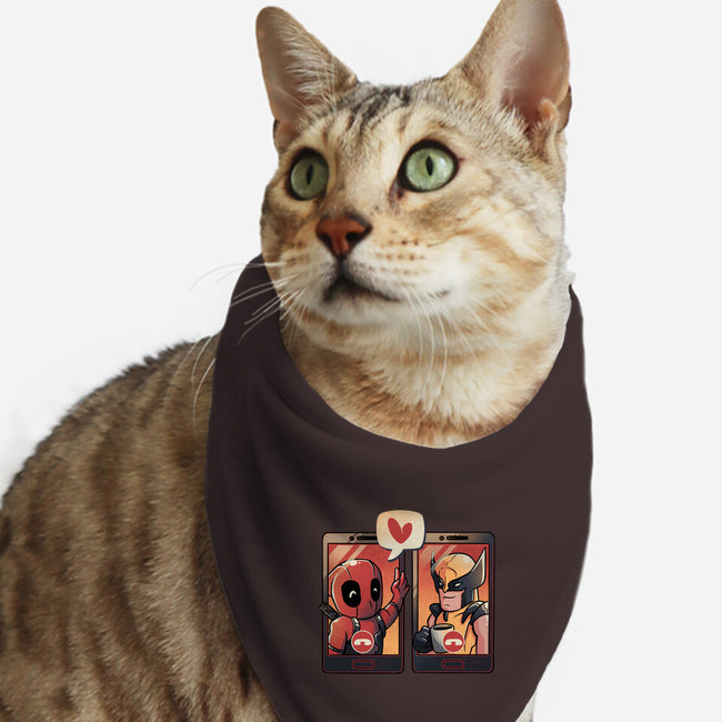 Mutant Bromance-Cat-Bandana-Pet Collar-eduely