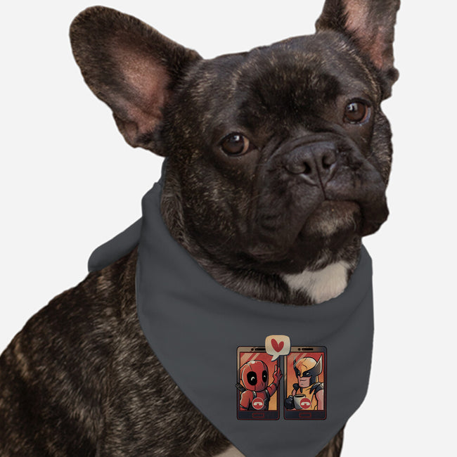 Mutant Bromance-Dog-Bandana-Pet Collar-eduely