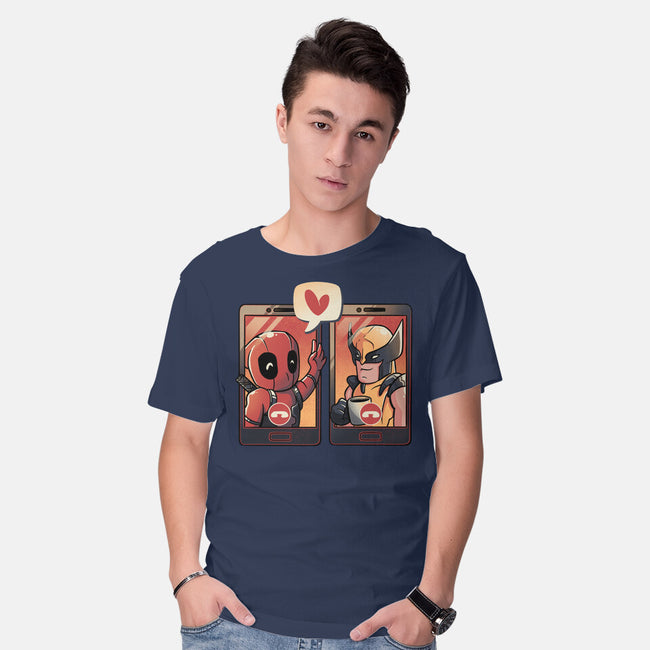 Mutant Bromance-Mens-Basic-Tee-eduely