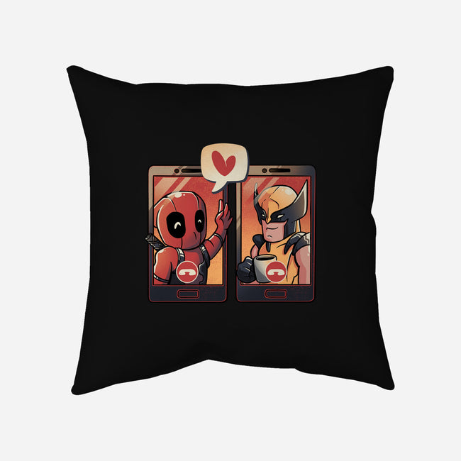 Mutant Bromance-None-Removable Cover w Insert-Throw Pillow-eduely